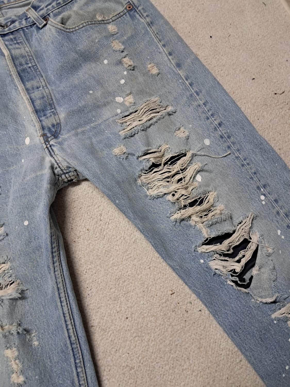 리바이스501xx리폼 칠부바지 상품이미지4