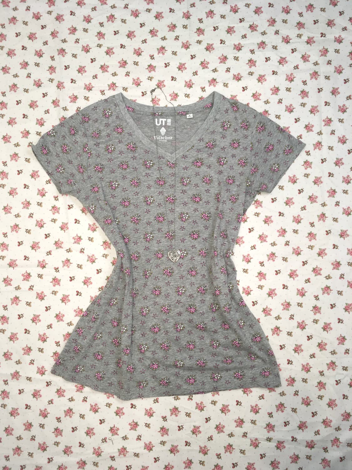 jpn vintage lovely flower t shirt 상품이미지5