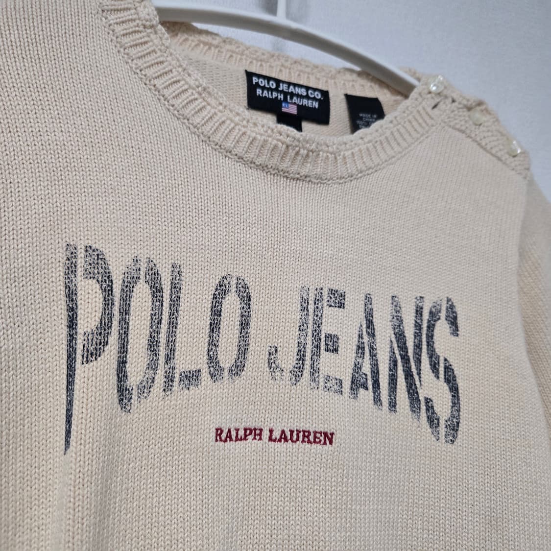폴로랄프로렌 진스 코튼 니트 / 여성 니트/ 여자 니트  상품이미지2