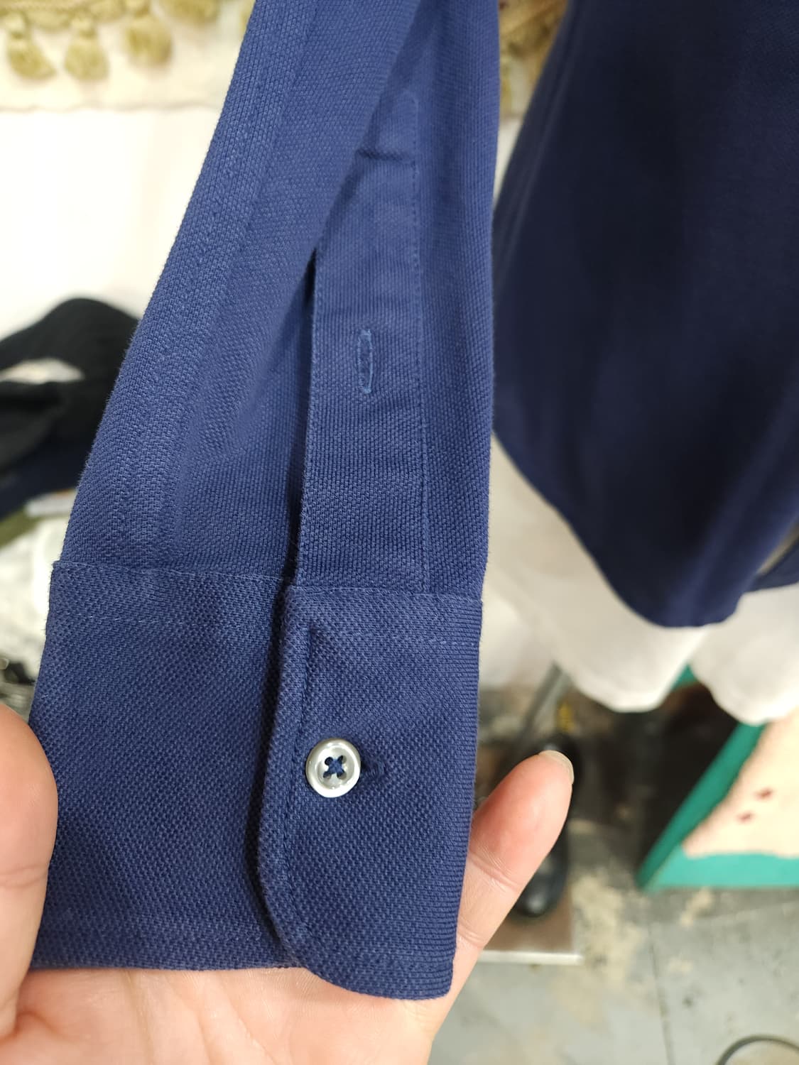 폴로 랄프로렌  네이비 니트 옥스포드 셔츠

 상품이미지4