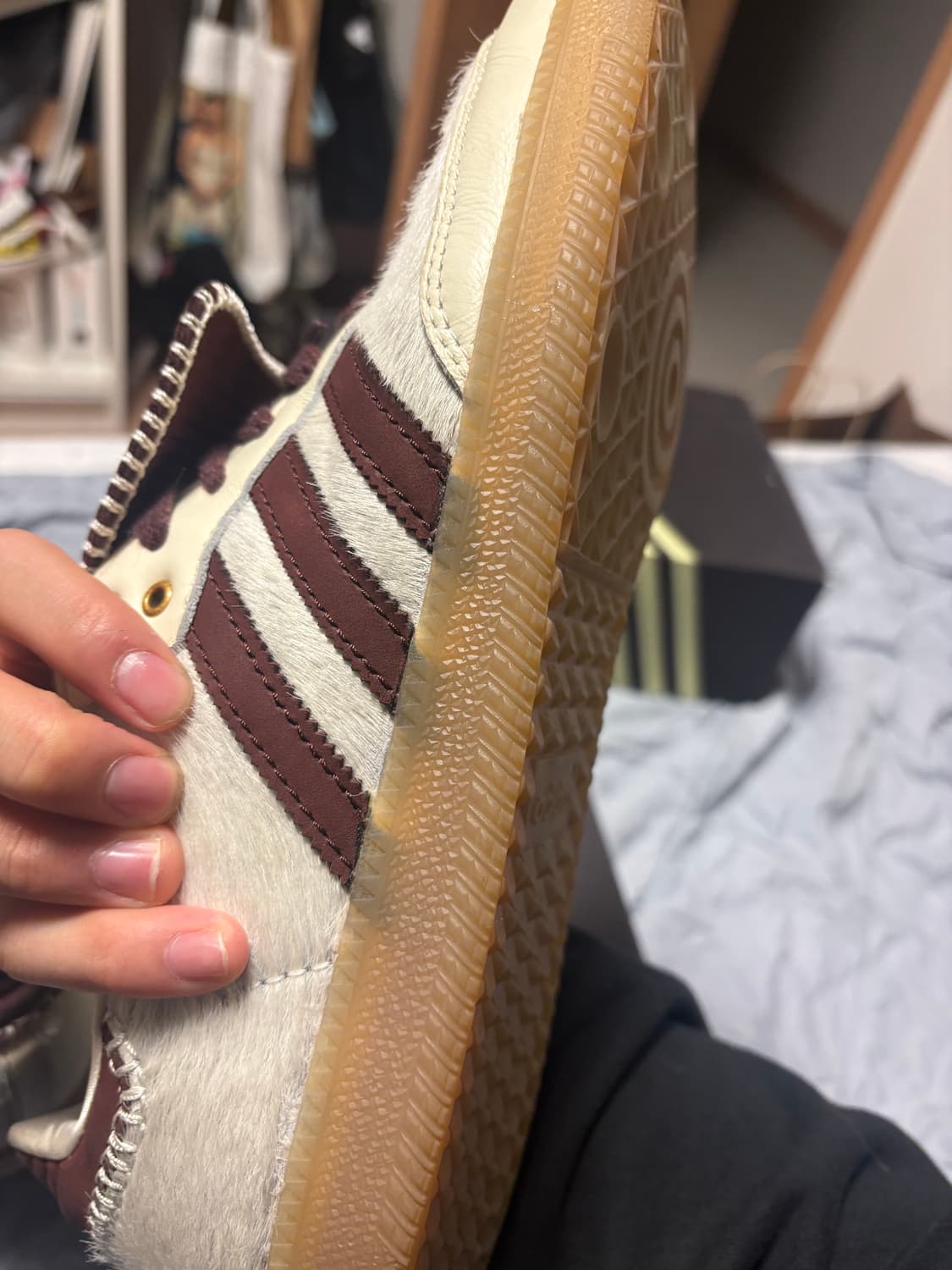 아디다스 웨일즈보너 삼바 크림 305 풀박 상품이미지7