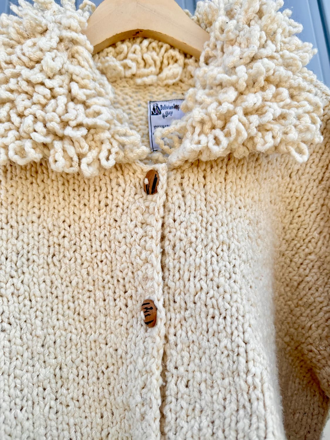 청키 에콰도르 정통 가디건 상품이미지3