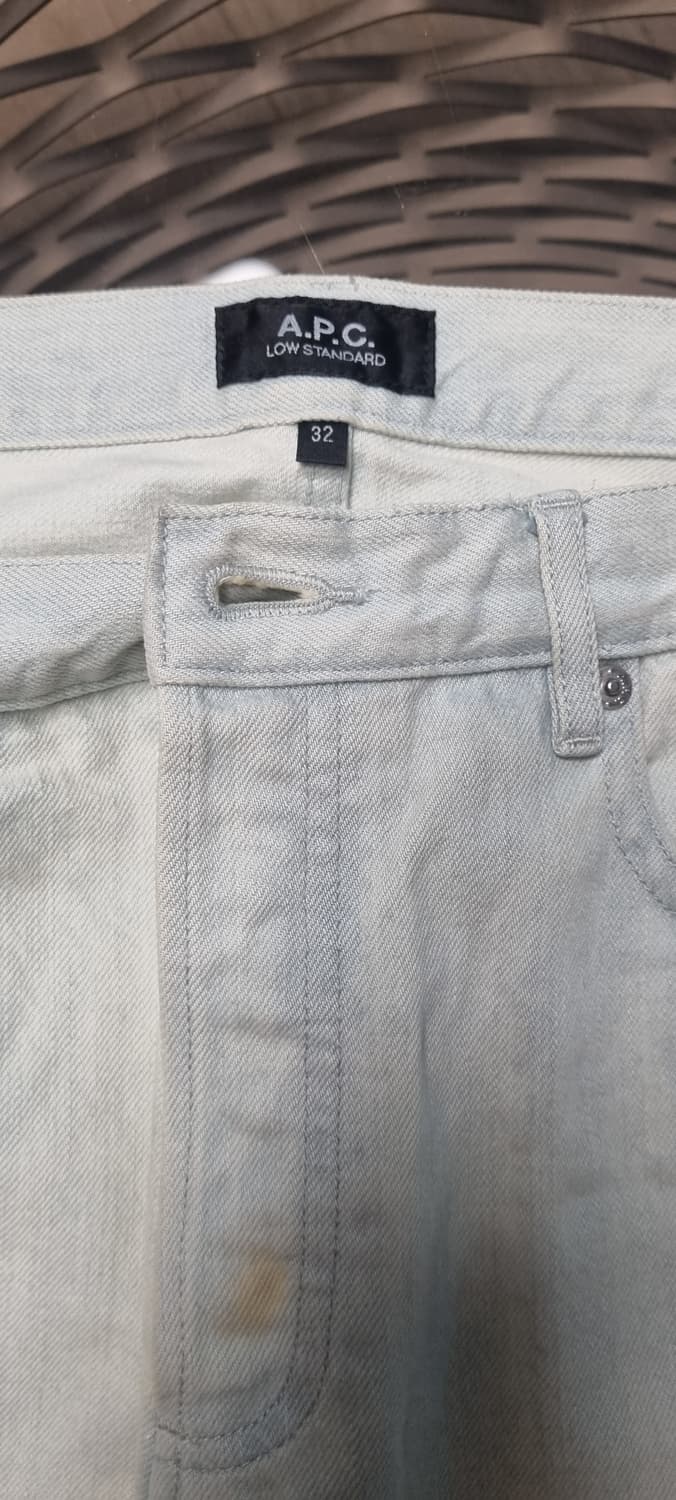 A.P.C. Low Standard 라이트 데님 팬츠 (사이즈 32) 상품이미지2