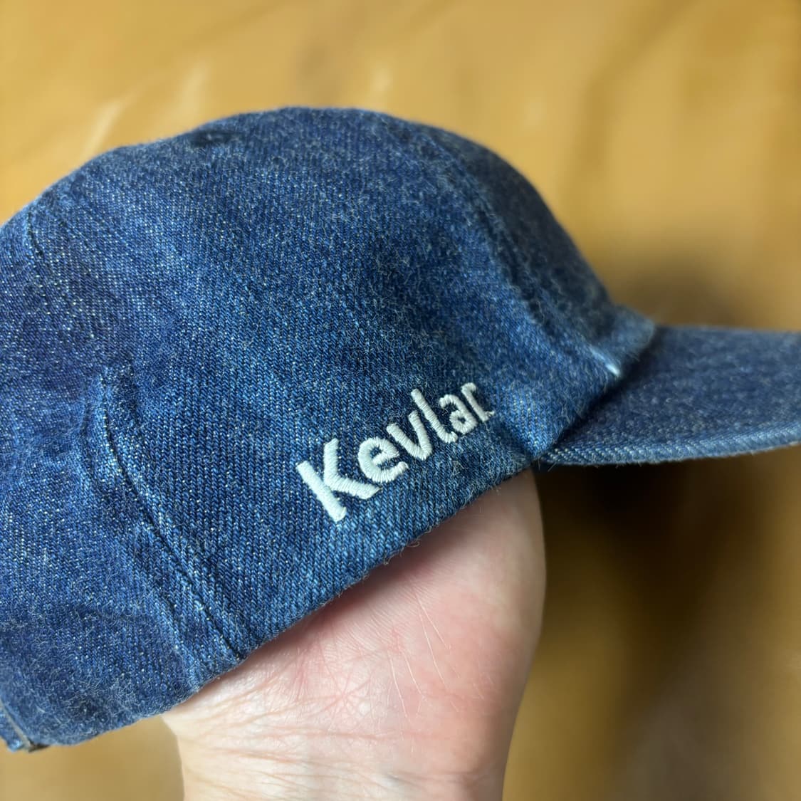 슈프림 S로고 6패널 볼캡 모자 22ss 케블라 데님 상품이미지8