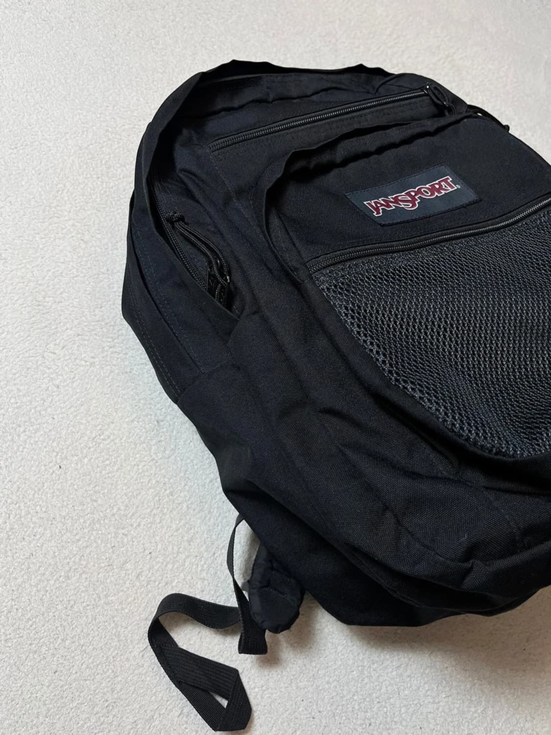 잔스포츠 빈티지 빅캠퍼스 블랙 백팩 Q1253 상품이미지4