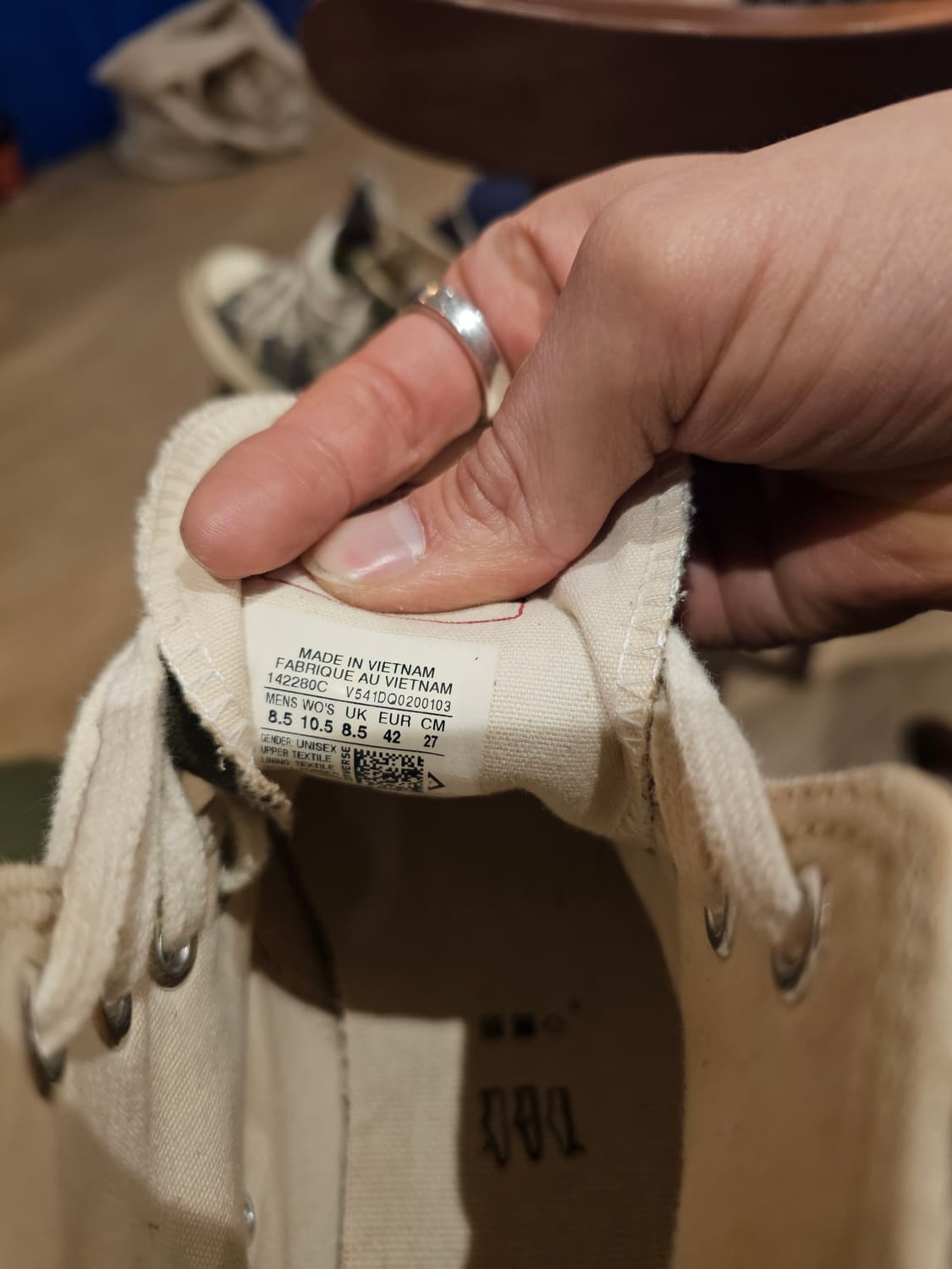 컨버스 척테일러 1970하이 카모 us8.5사이즈 상품이미지6