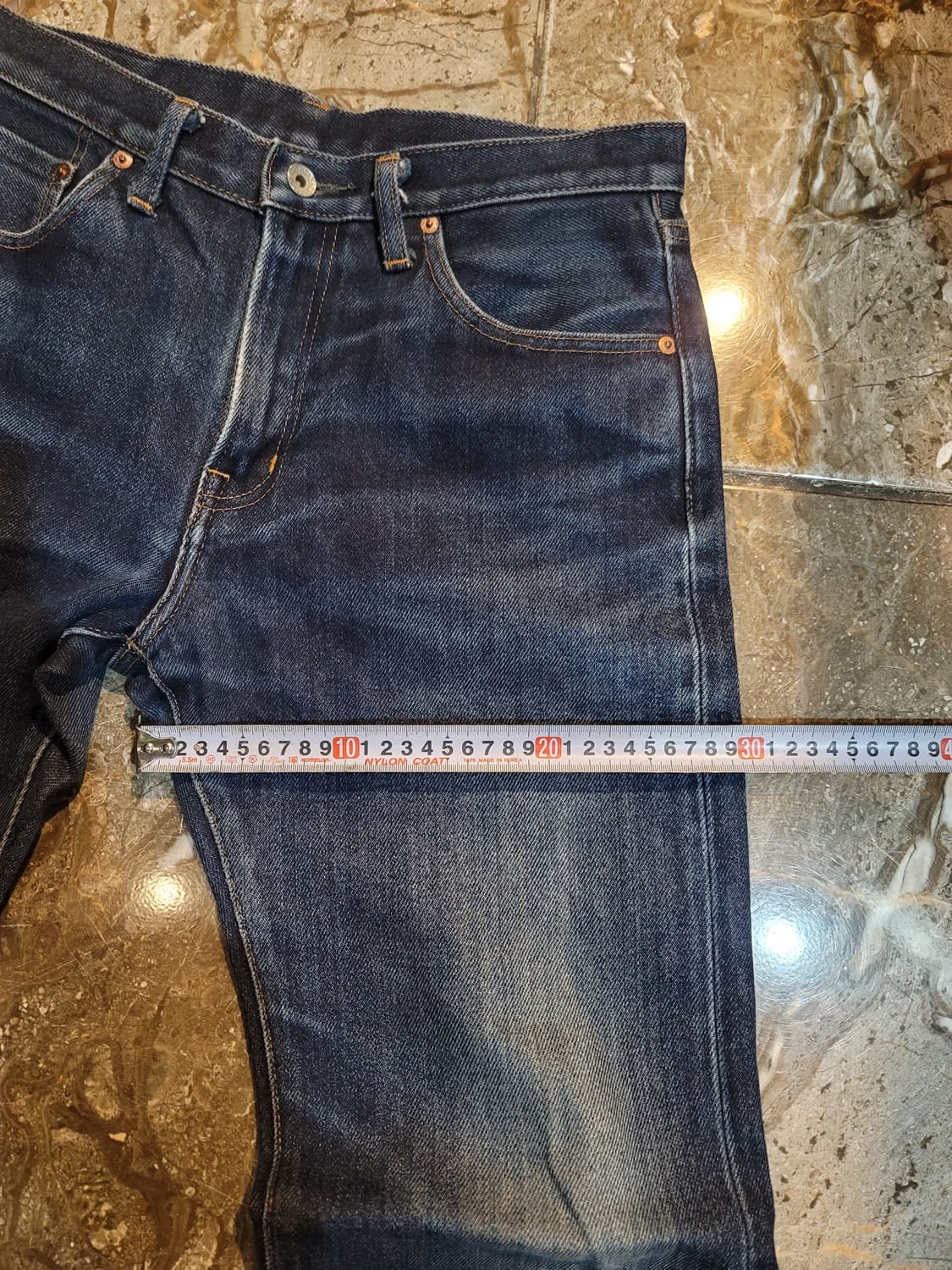 아이언하트 헤비온즈 21oz 하드워시 데님팬츠  상품이미지7