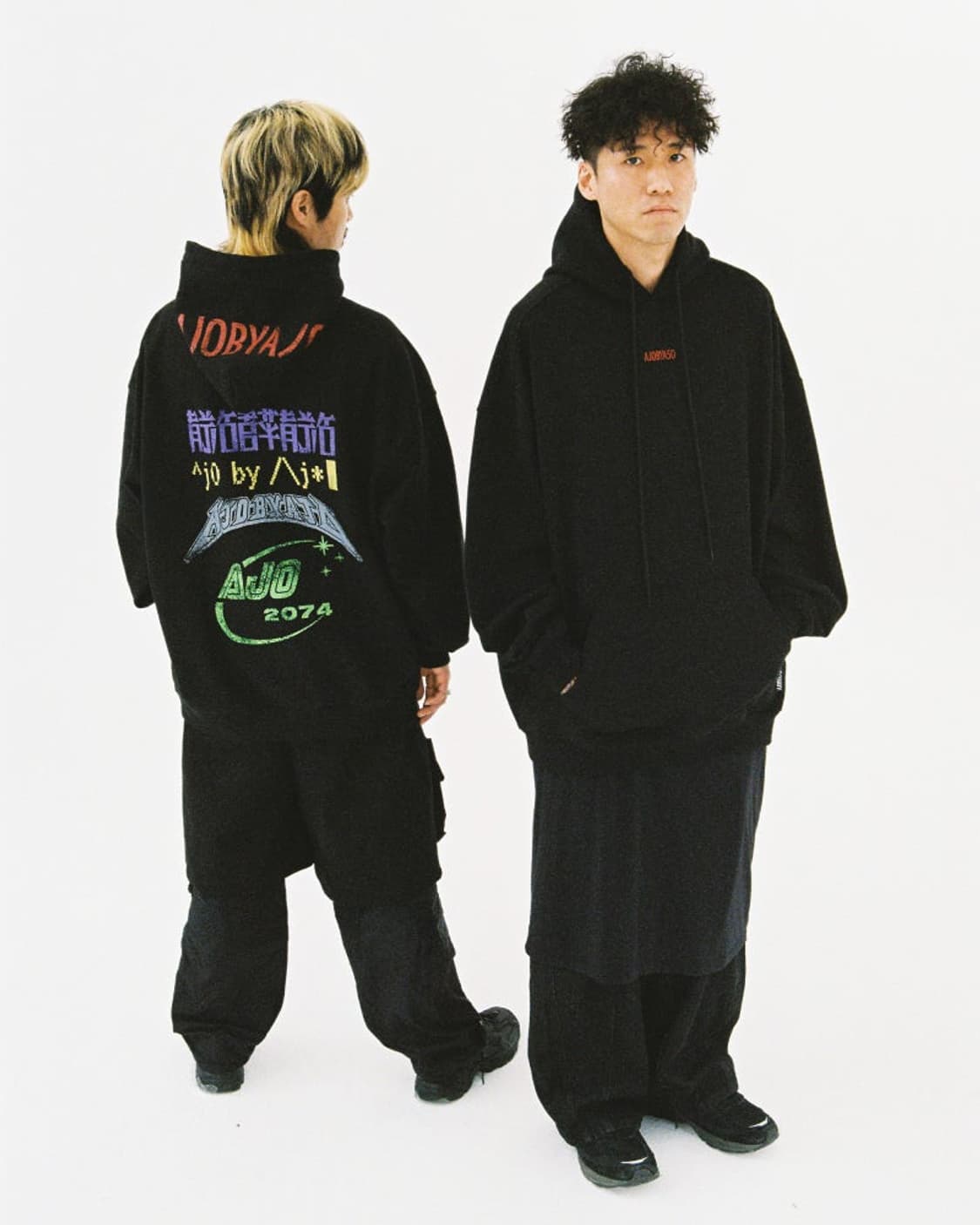 아조바이아조 5주년 로고 아카이브 후드 상품이미지2