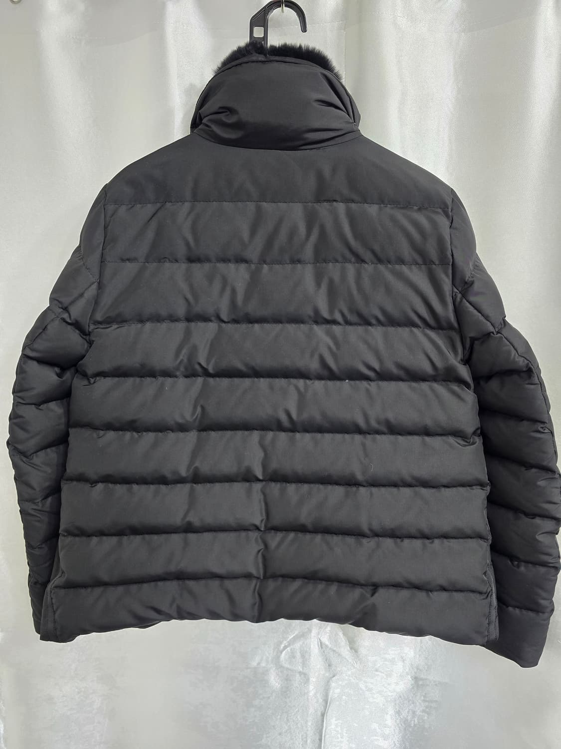 앤클라인 블랙 퍼 패딩 점퍼 (1570) 상품이미지2