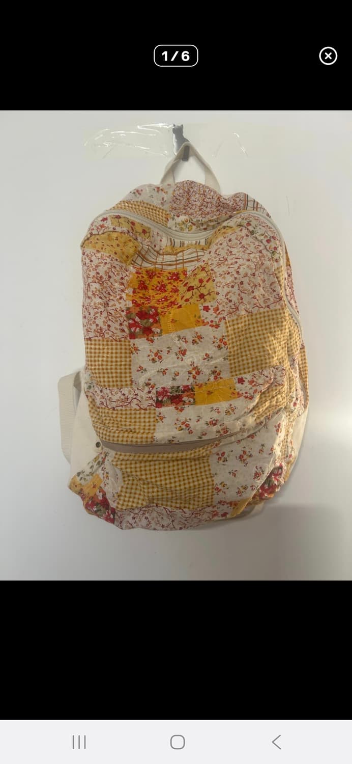 (마지막특가) 패치워크 백팩 모리걸 상품이미지1