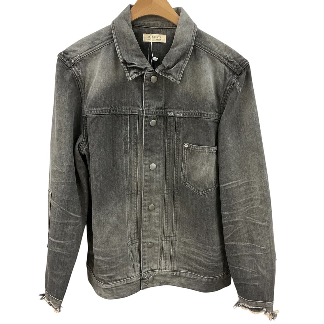 올세인츠 데님 디스트레스드 자켓 상품이미지1