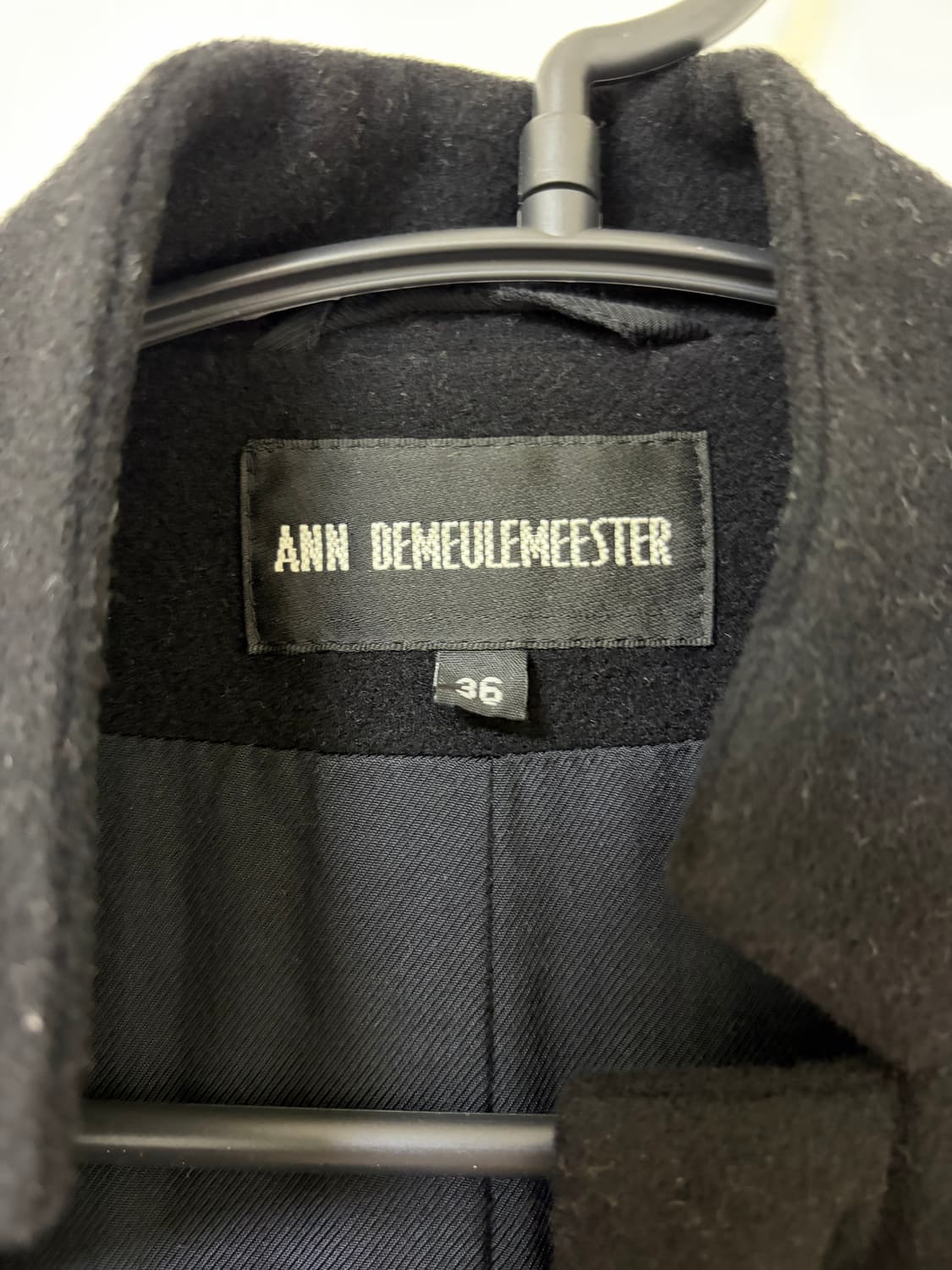 앤드뮐미스터 곡선 지퍼 코트 상품이미지5