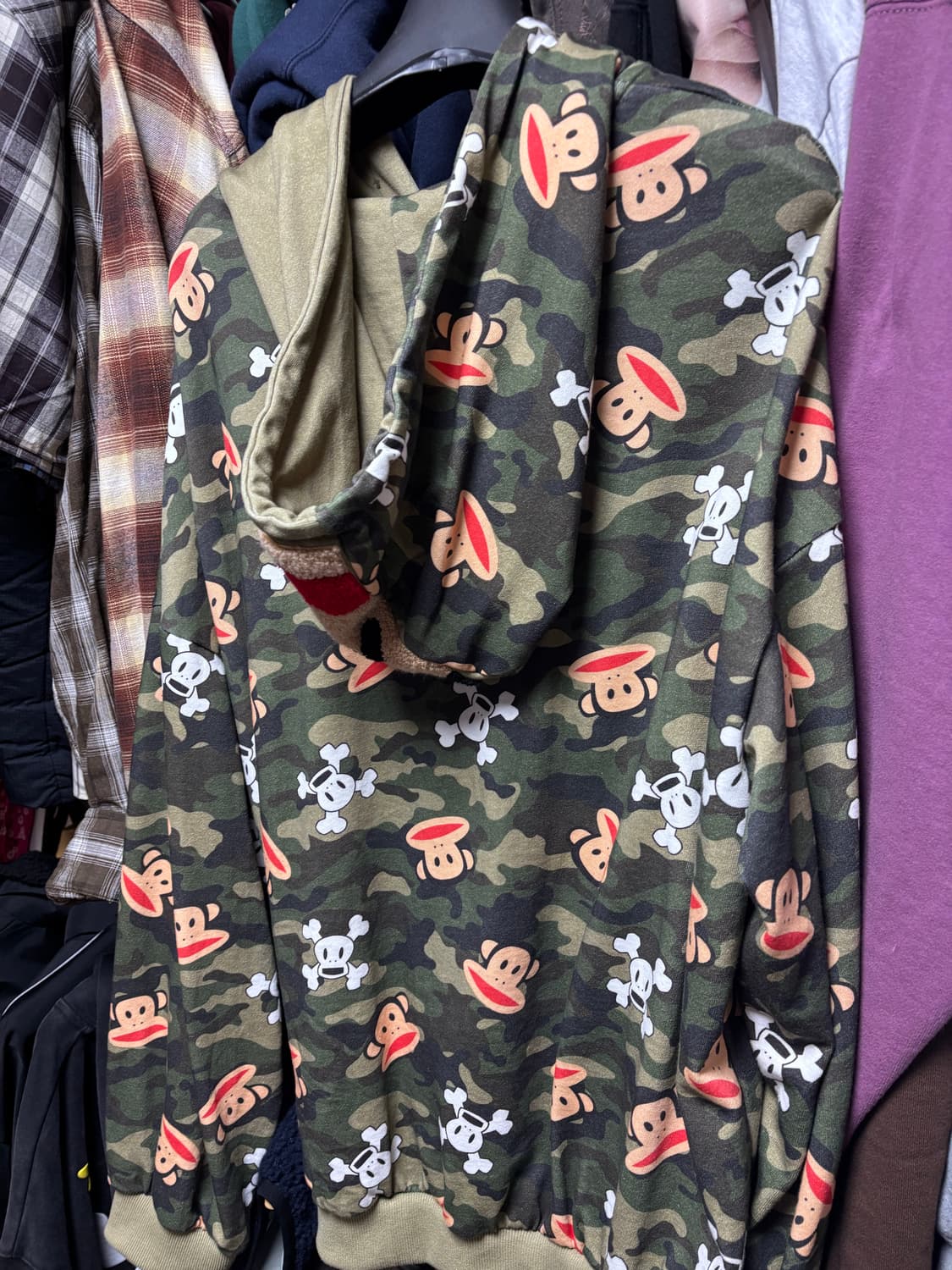 쉬인 폴프랭크 후드집업 상품이미지3