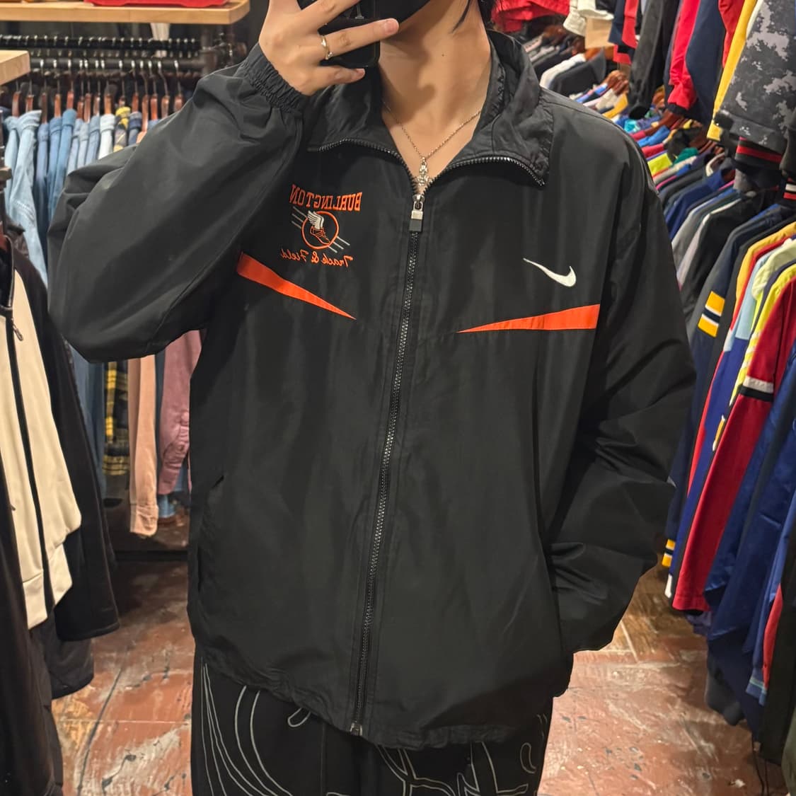 [HI] nike바람막이 블랙 상품이미지2