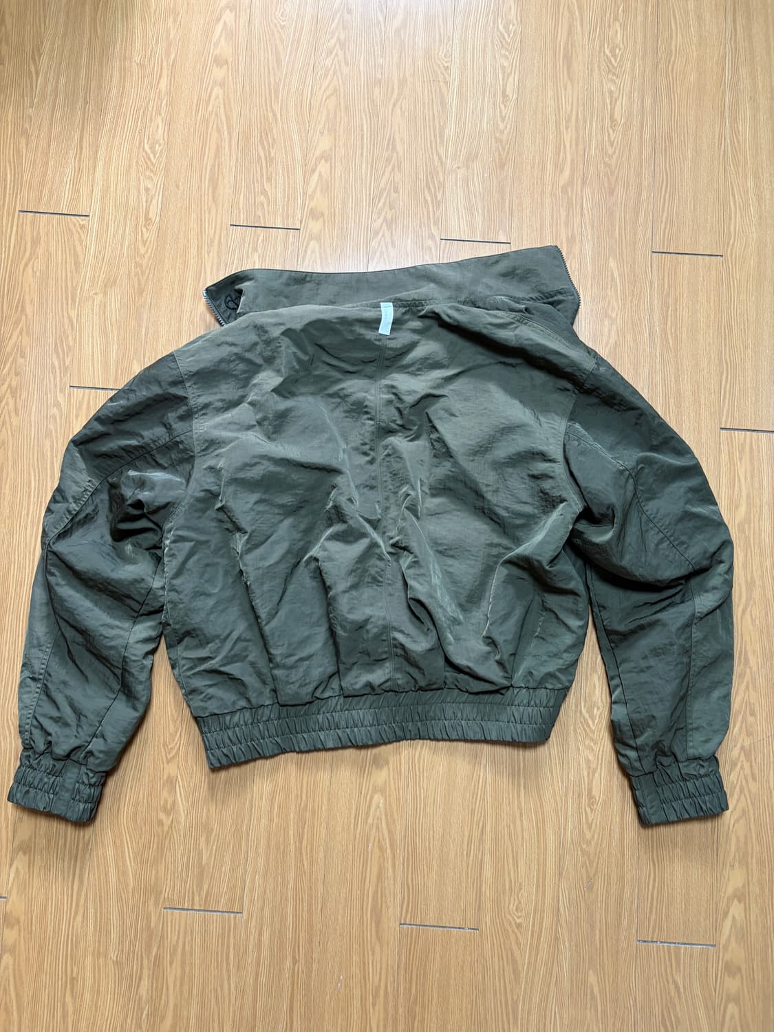 노매뉴얼 N.S NYLON JUMPER - DEEP KHAKI 상품이미지5