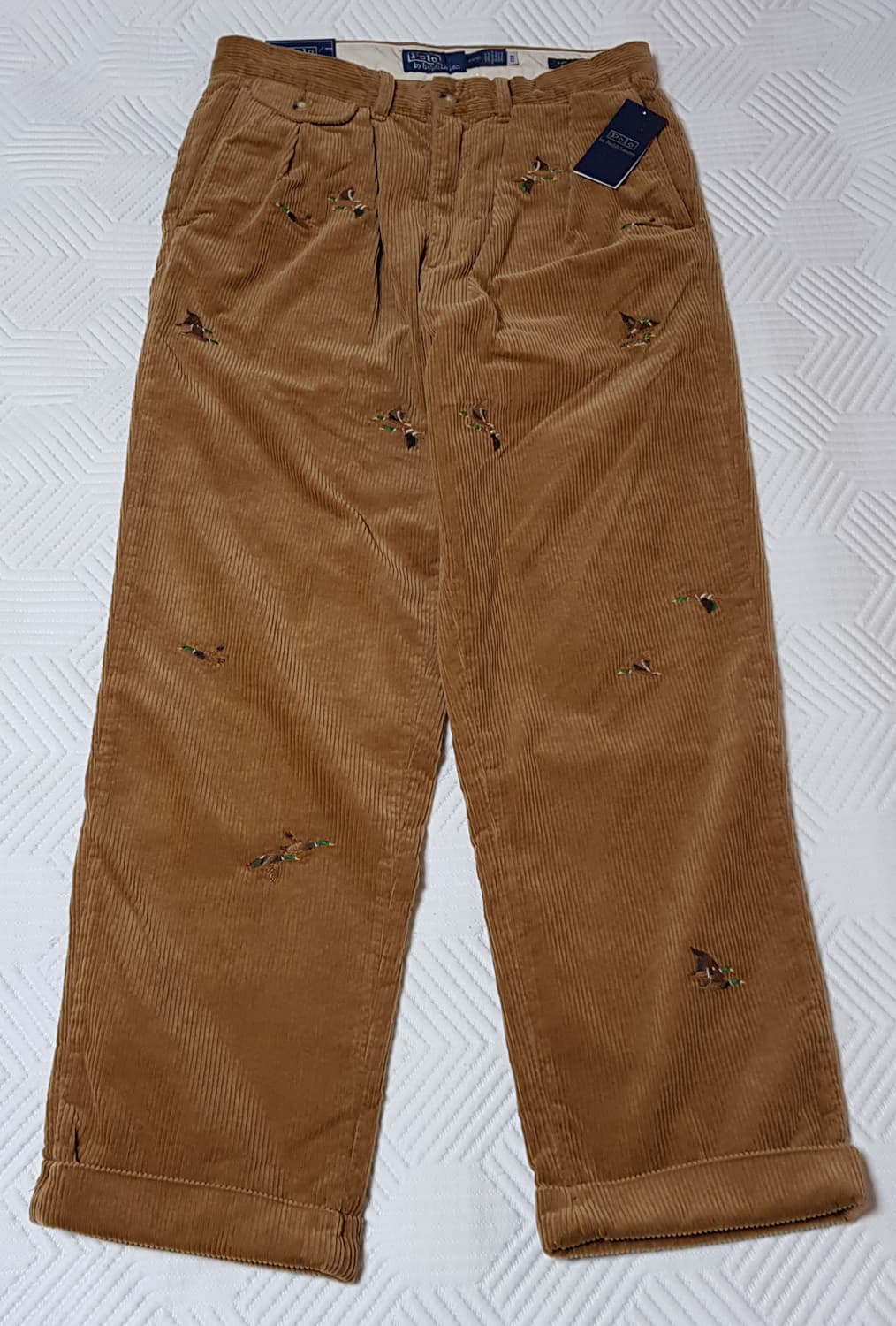 [새상품/29X30] 폴로 휘트먼 코듀로이 임브로이더 팬츠 팝니다. 상품이미지3