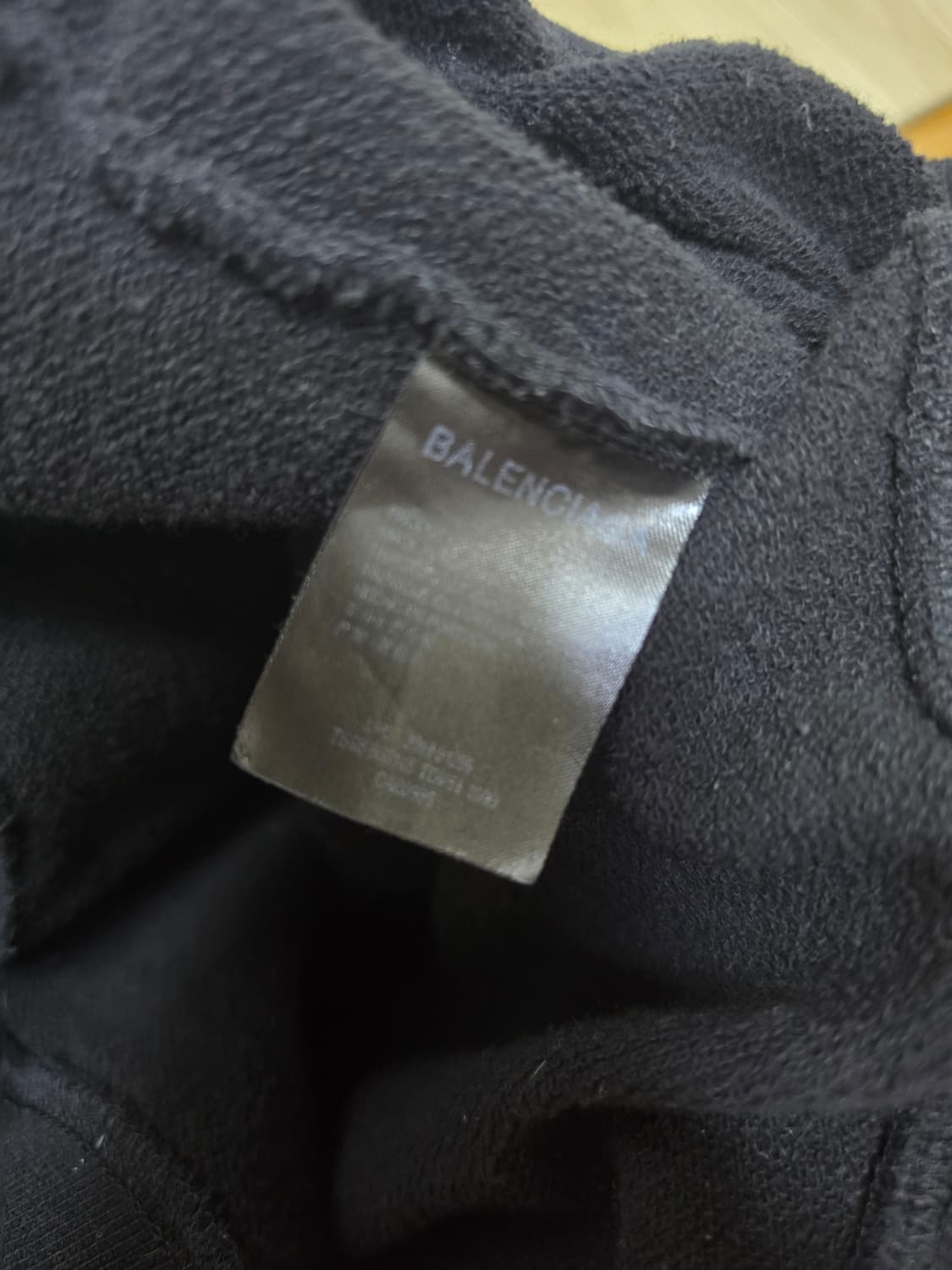 발렌시아가로고후드티 100~95 상품이미지5