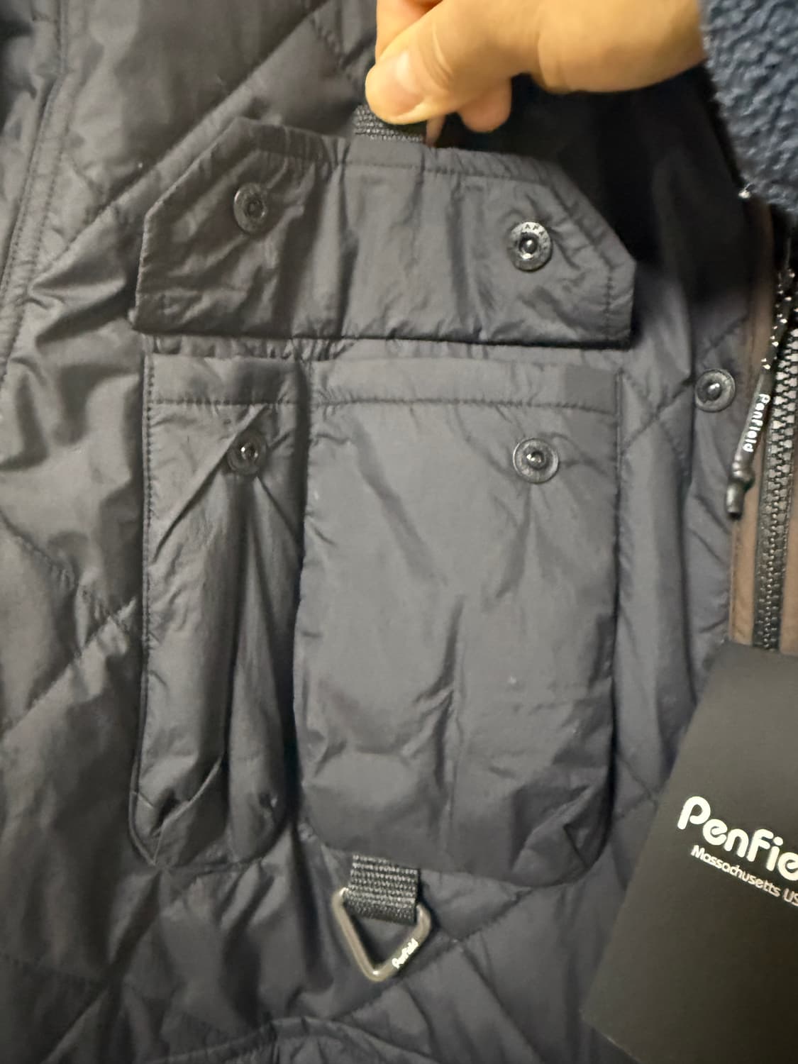 펜필드 25aw 프레이트 퀼팅 라이너 자켓 깔깔이 상품이미지4