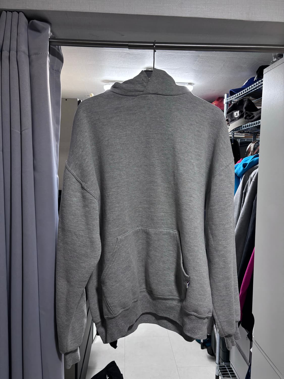 [XL]made in usa 러셀 후드 그레이 상품이미지2