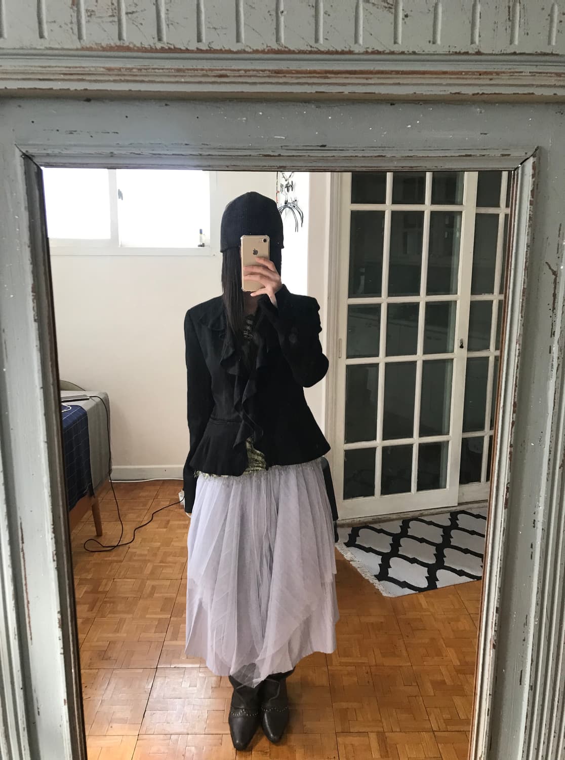 vintage grey sha skirt (free) 상품이미지2