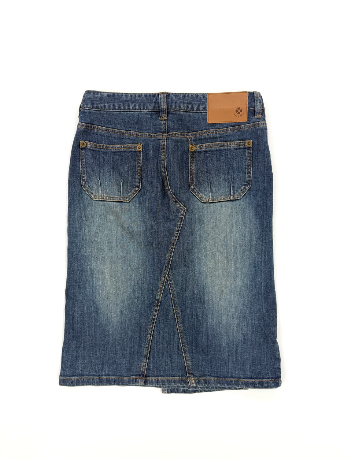 빈티지 3can4on 데님 미디 스커트 상품이미지5
