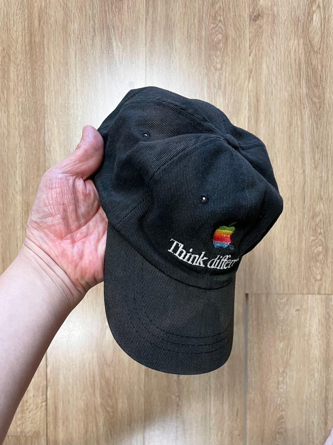 국내 유일 90s USA Apple 애플 빈티지 볼캡 모자 상품이미지4