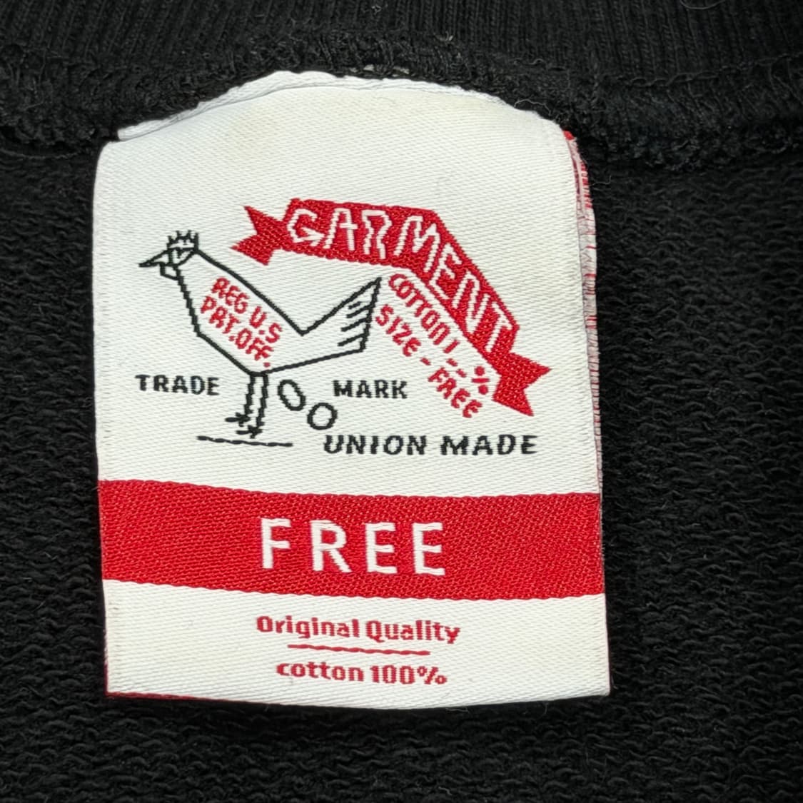 빈티지 할리데이비슨 프린팅 데미지 디테일 맨투맨 블랙 상품이미지4