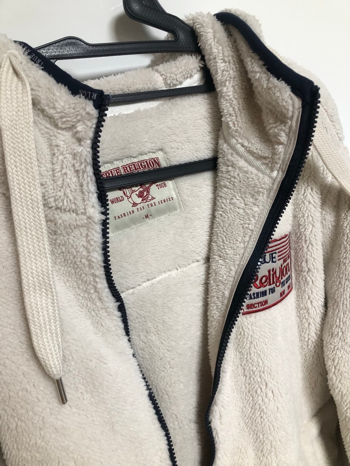 트루릴리젼 플리스 아이보리 M 상품이미지6