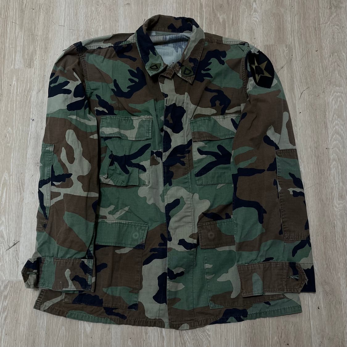 미군 밀리터리 우드랜드 BDU 전투복 자켓 M/95 상품이미지1
