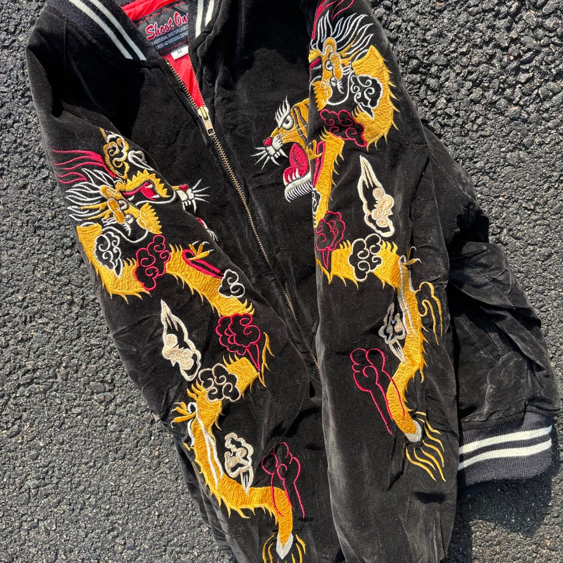 슛원 벨벳 스카잔 자켓 상품이미지6