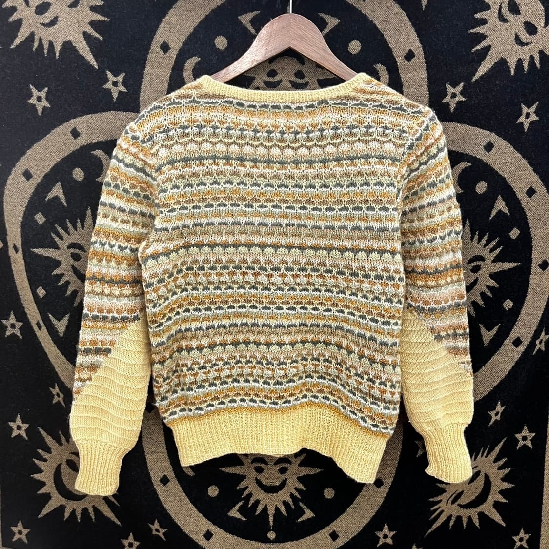 빈티지 스프링 모리 자카드 브이넥 레이어드 니트 K0093 상품이미지4