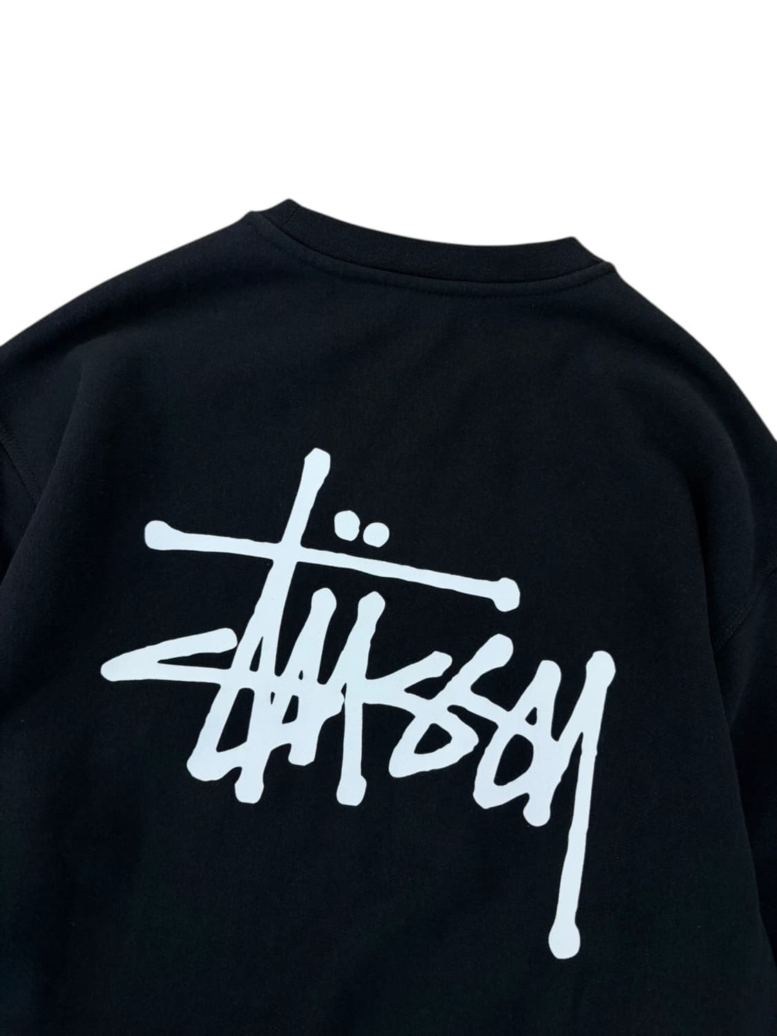 스투시 맨투맨 블랙 상품이미지8