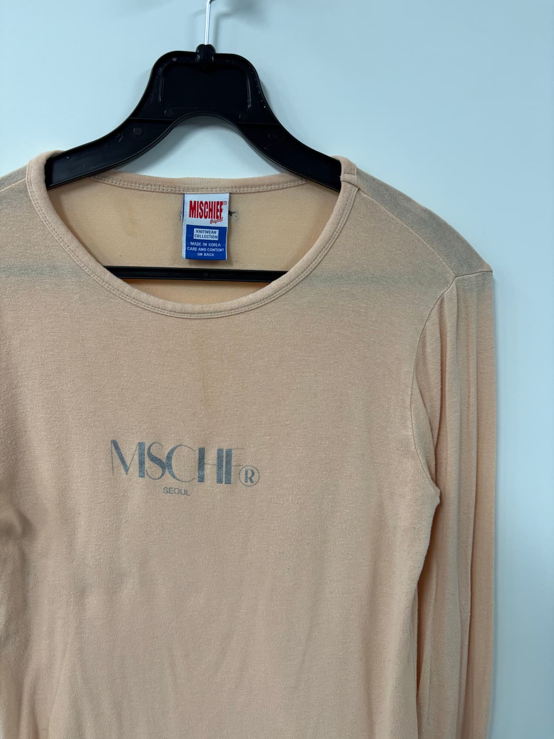 미스치프 롱슬리브 티셔츠 상품이미지3