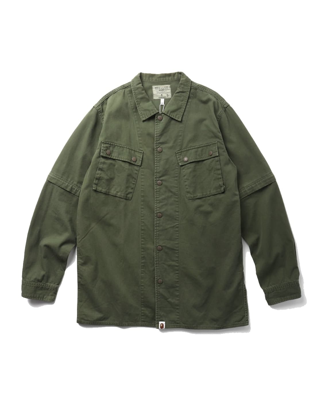 A BATHING APE 2way Military Shirt Jacket 상품이미지1