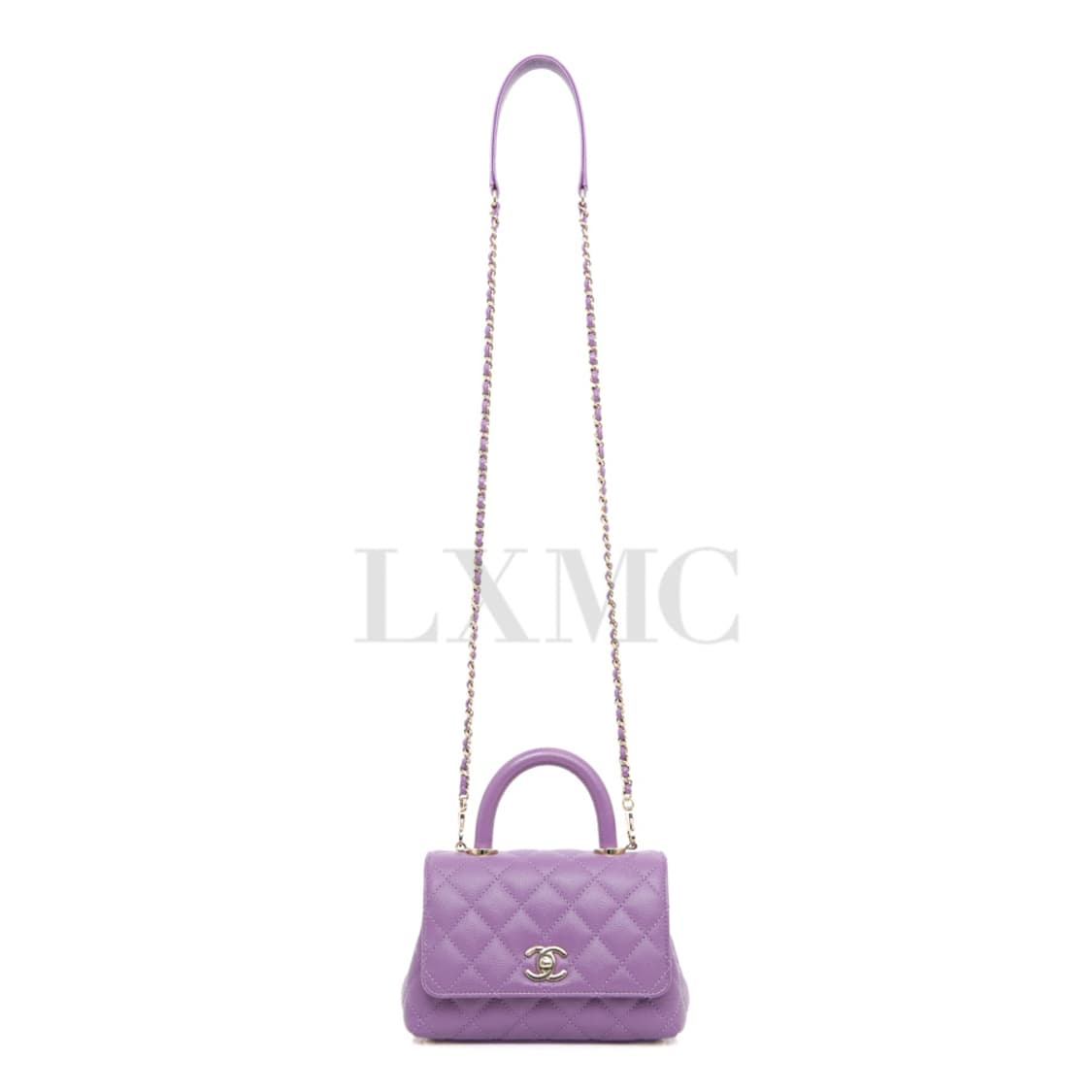 샤넬 코코핸들 미니 캐비어 퀼팅백 AS2215 코핸 상품이미지5