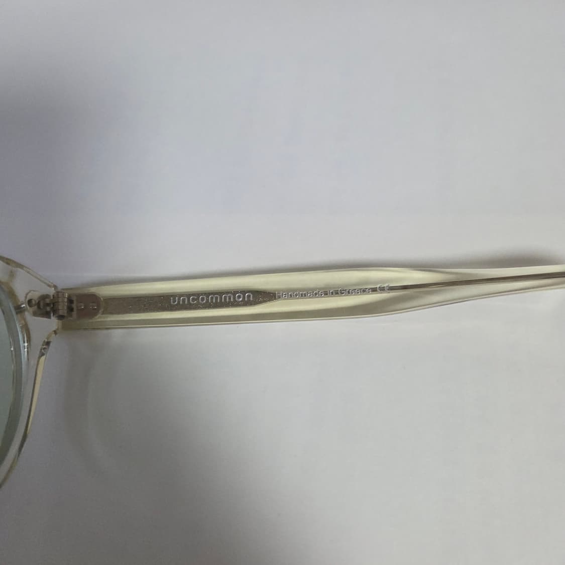 [46-22] 언커먼아이웨어 로저 샴페인 / 아넬형 아넬 투명 뿔테 상품이미지4