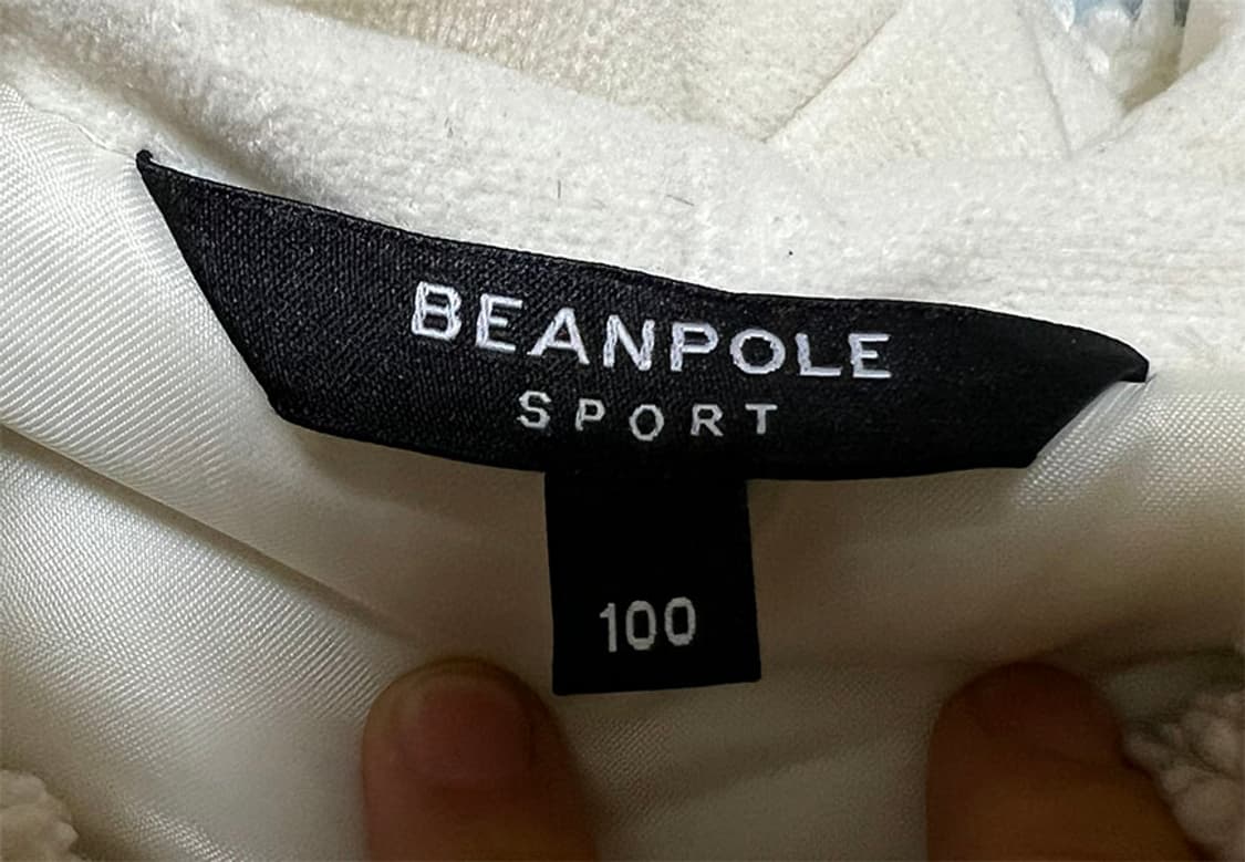 빈폴스포츠 보아 플리스 뽀글이점퍼 해비 XL 105  상품이미지3