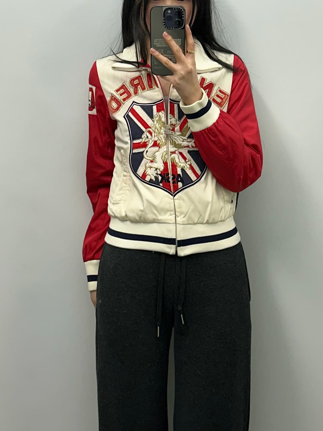 Ask y2k 와투케 새틴 바람막이 상품이미지1