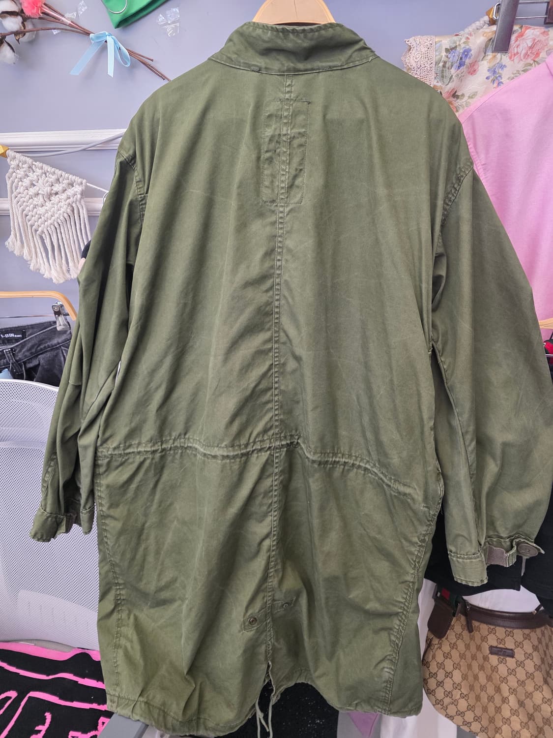 m65 피쉬테일 야상 점퍼 내피x L 상품이미지10