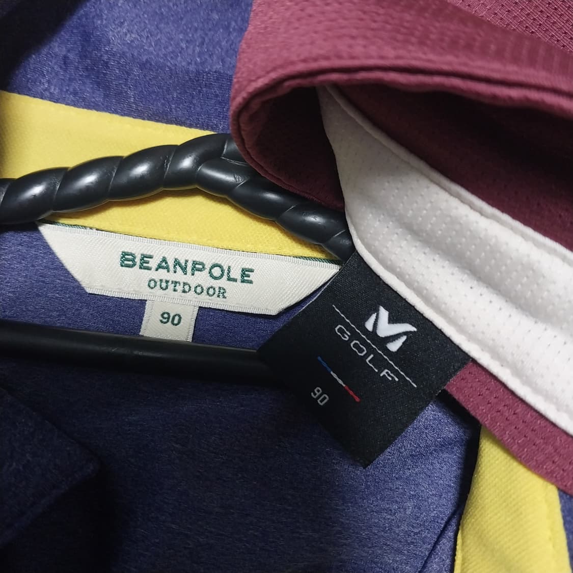 밀레골프 빈폴 2벌 여성90 반팔 상품이미지5