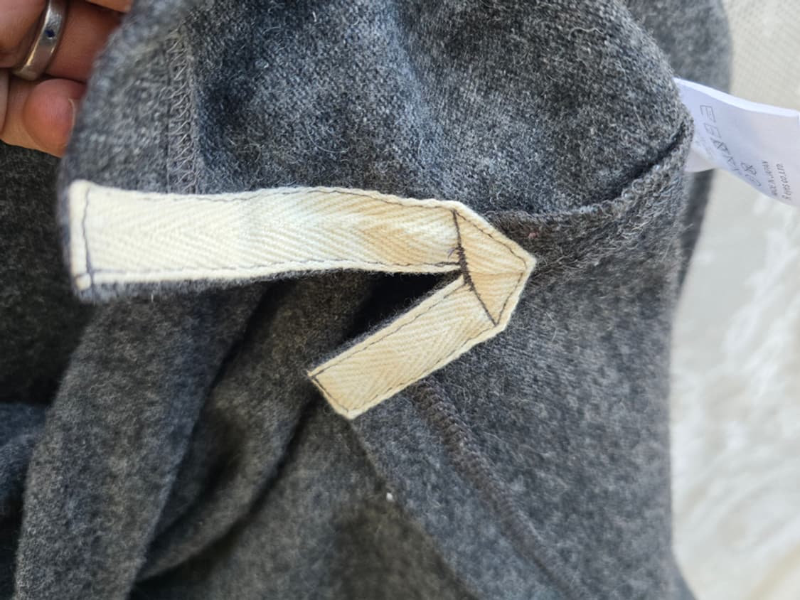 일본 네추럴 브랜드 엘보우 패치 울니트 상품이미지6