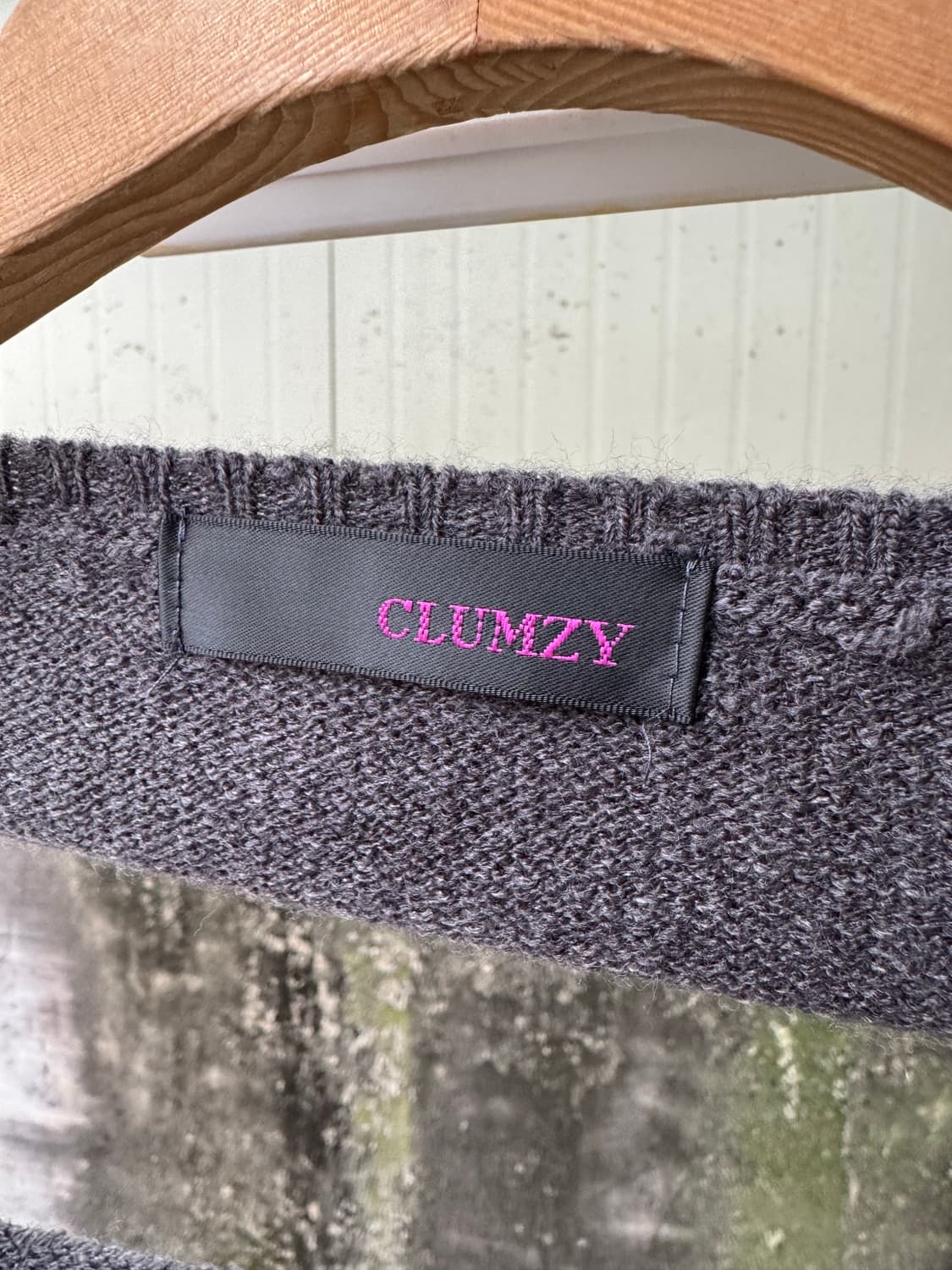 clumzy 펑크 고스 디스트레스드 니트 상품이미지7