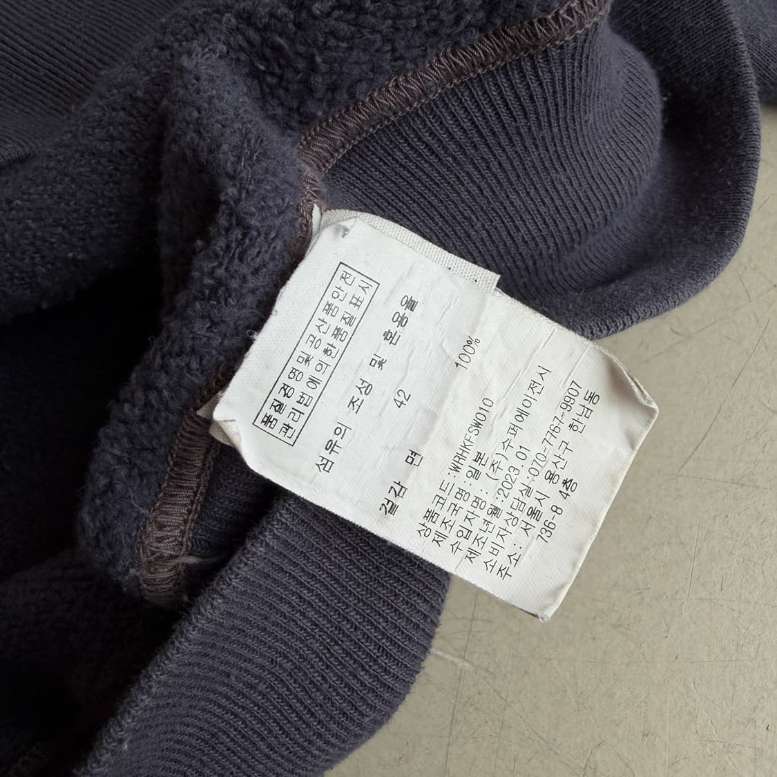 웨어하우스 크루넥 스웻셔츠 상품이미지6