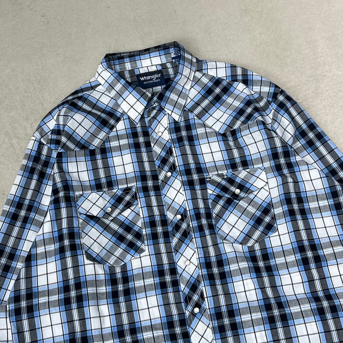 랭글러 웨스턴 체크셔츠 s09521 상품이미지3