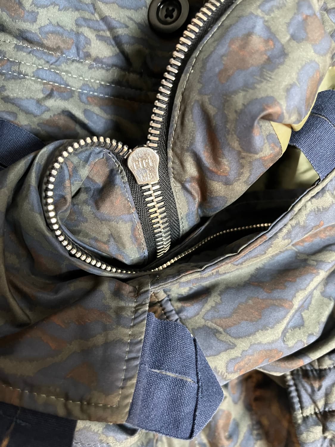 폴 스미스 Red ear 스웨덴 모터사이클 자켓 모티브 패딩 파카 상품이미지5