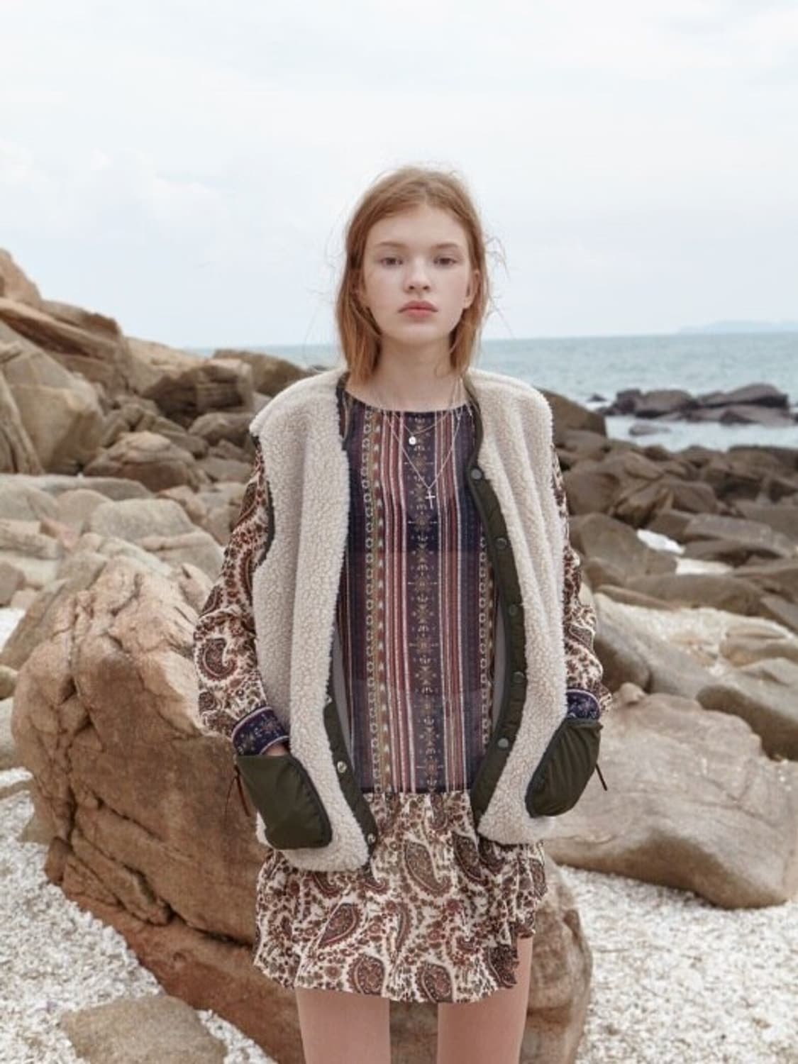 위메농 페이즐리 원피스 상품이미지1