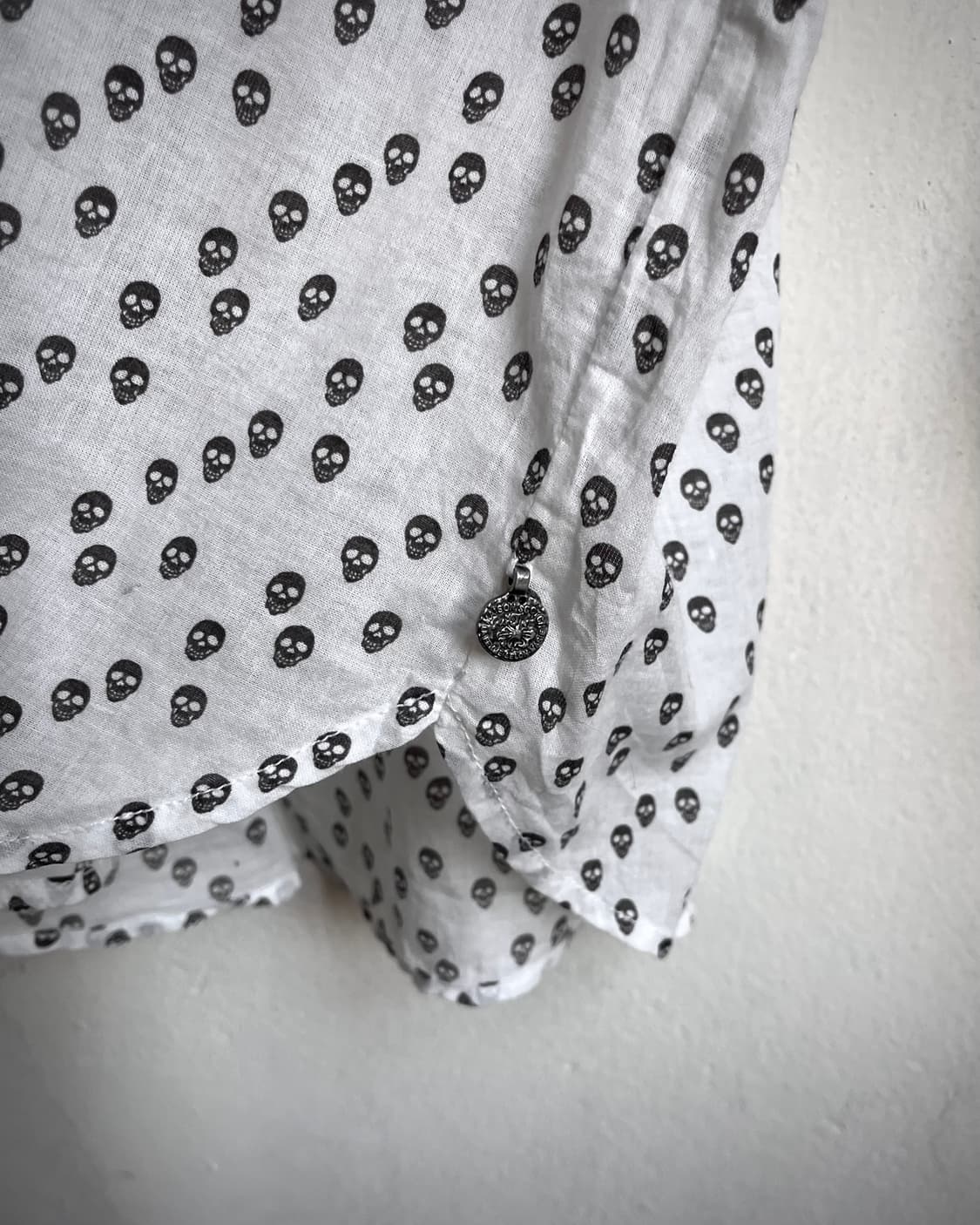 MAISON SCOTCH Skull Pattern Blouse Shirt 상품이미지6