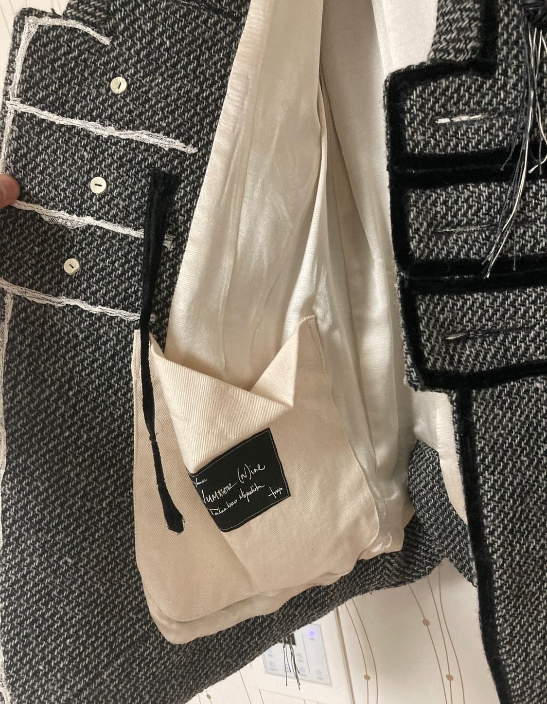 NUMBER (N)INE 2009- f/w 라스트컬렉션 아카이브자켓 상품이미지4