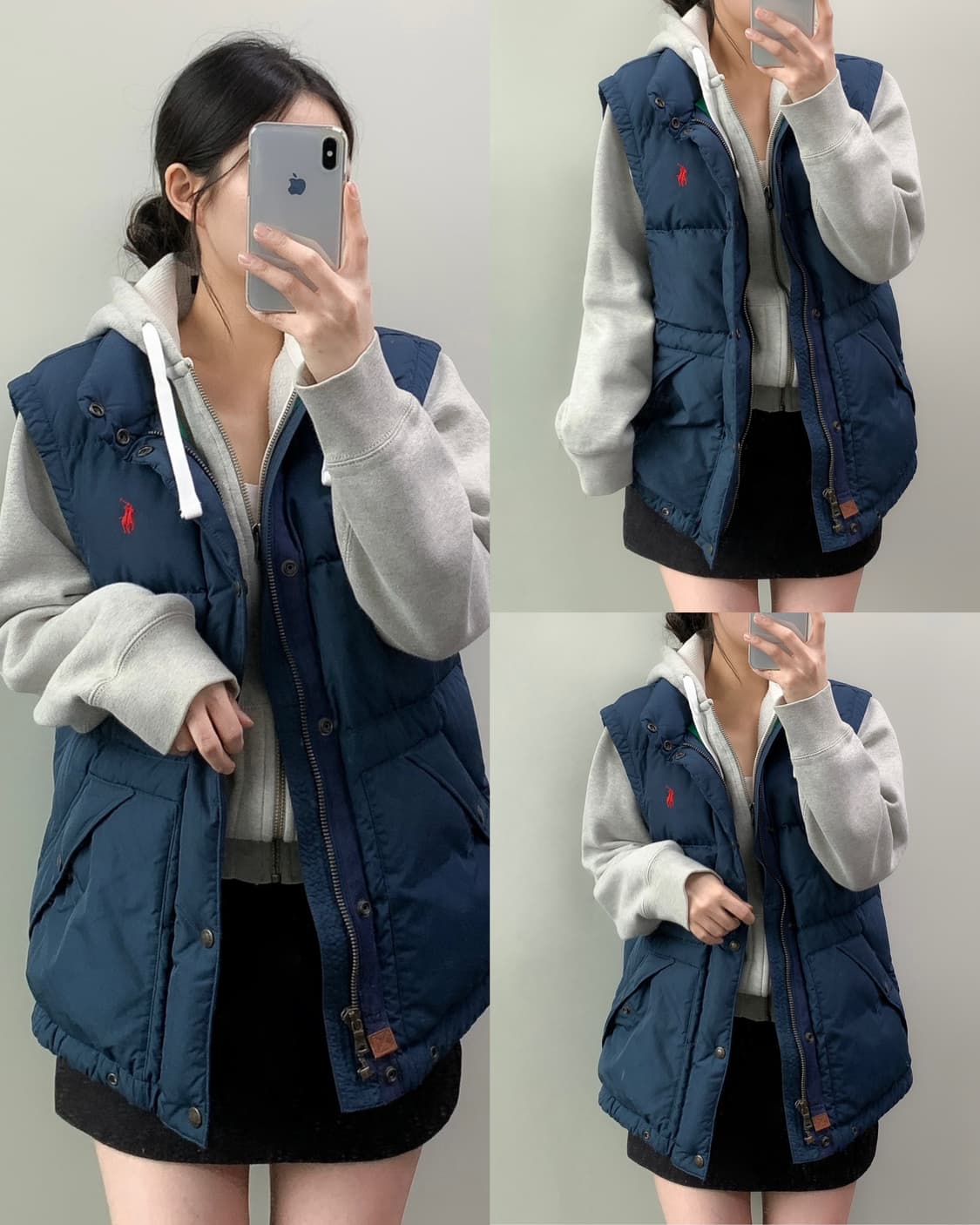 폴로 조끼 패딩 상품이미지1