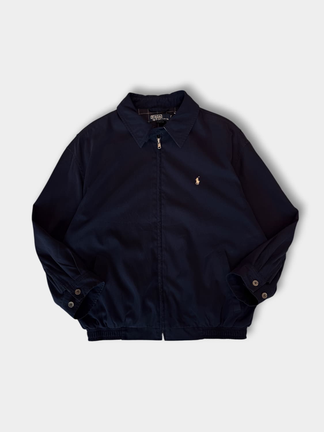 폴로 랄프로렌 루즈핏 폴리쉘 딥네이비 바이 스윙 자켓 상품이미지1